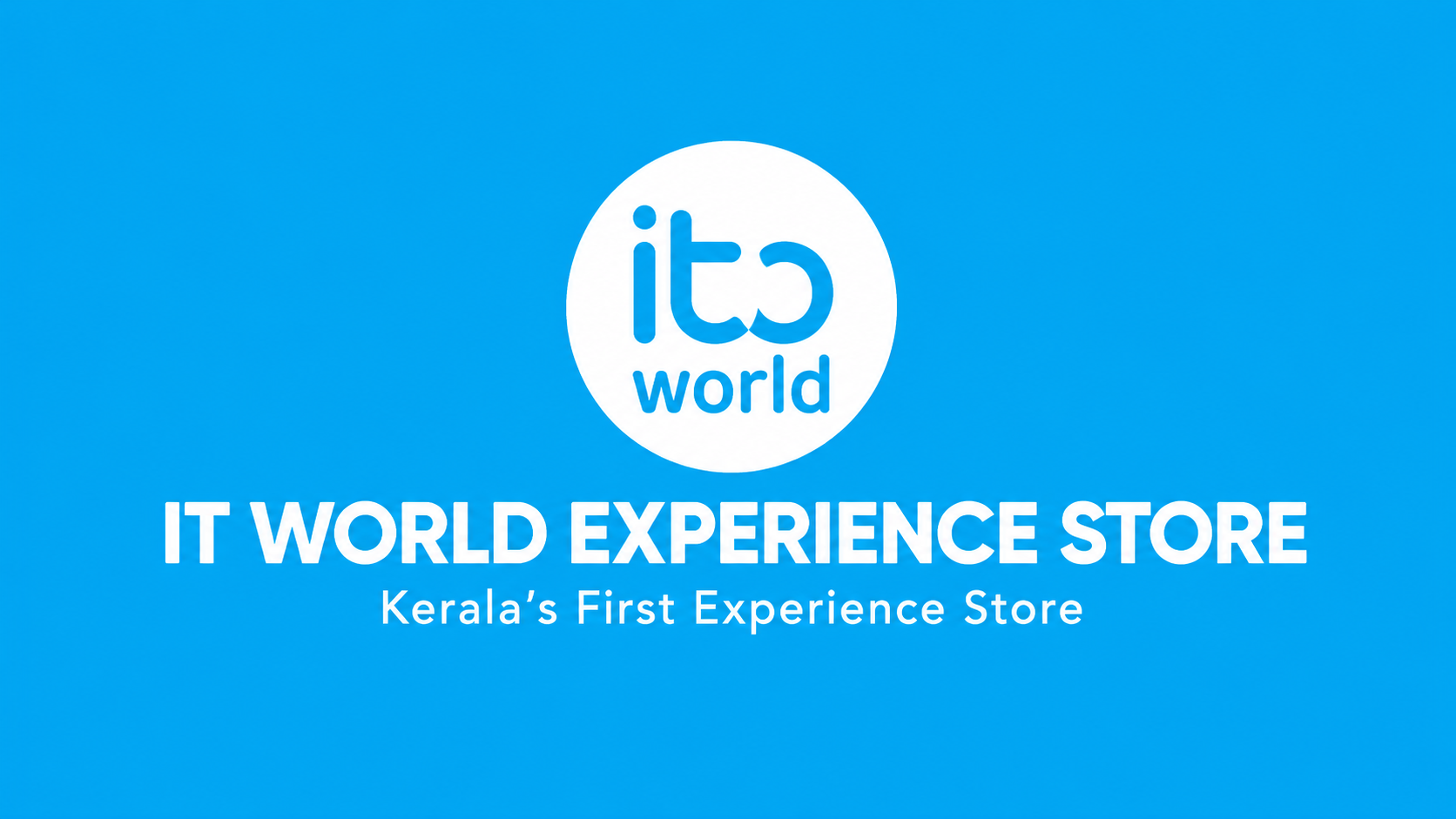 IT WORLD logo — Kerala's First POS Experience Store